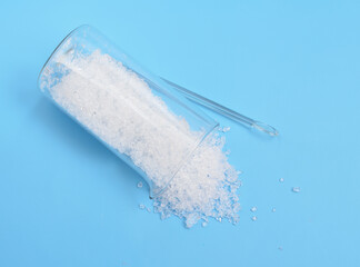 Potassium nitrate is a chemical compound with a sharp, salty, bitter taste and the chemical formula KNO3.