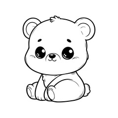 a illustration of cute bear