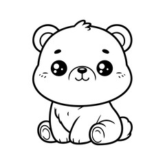 a illustration of cute bear