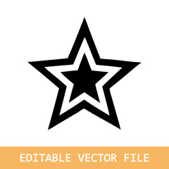 Star vector icons