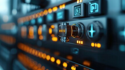 Smart control panels regulating machine tool efficiency in a green factory