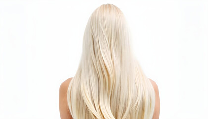 Naklejka premium woman with long hair
