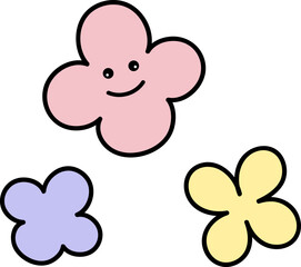 봄 꽃 일러스트