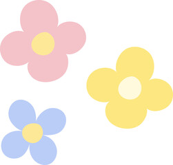 봄 꽃 일러스트