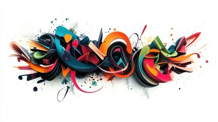 Naklejka premium Generic Creative Typography View