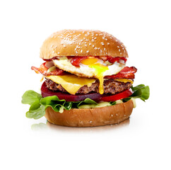 hamburger on a Transparent  background