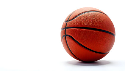 Fototapeta premium basketball ball isolated on white