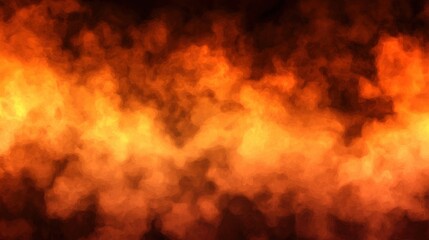Abstract Flames and Smoke Background for Dramatic and Fiery Visual Effects