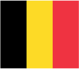 Flag of Belgium – Editable SVG Vector in High Resolution