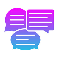 Fototapeta premium Chat Icon