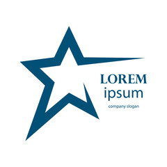 successful victory star logo design