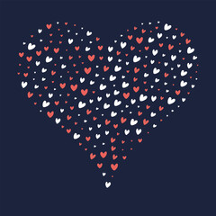 Infinite Love – A Heart of Hearts Design Filled with Affection