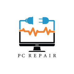 PC REPAIR Logo Template Designs