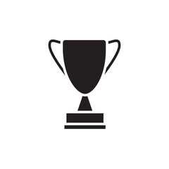 trophy design template icon vector illustration