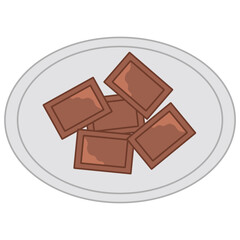 Chocolate Illustration Set