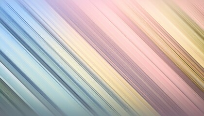 淡いパステルカラーのストライプが描く、春の朝のような清々しい背景デザイン
