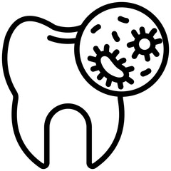 Oral Bacteria Icon