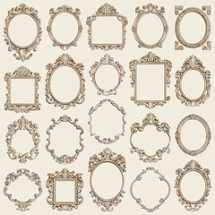 Elegant Ornamental Frame Collection