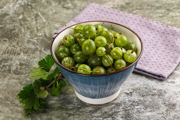 Ripe sweeet and juicy gooseberry