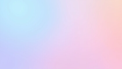 Dreamy pastel gradient with soft blue and pink hues creating serene atmosphere
