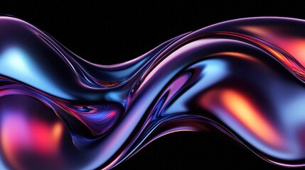 Surreal cascade of melting geometric forms, producing an optical illusion of fluid shapes that dissolve into abstract, distorted patterns