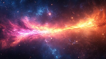 A powerful aurora borealis shimmering with intense plasma fields