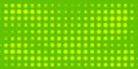 Dots halftone green color pattern gradient texture with technology digital background. Dots pop  modern