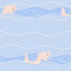 Himalayan dragon swimming - hayra