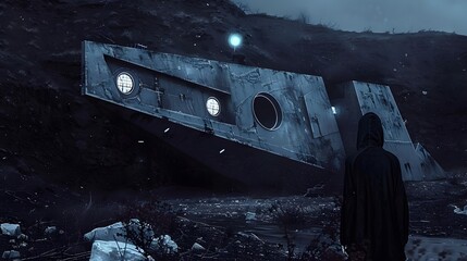 荒廃的なSF風の画像 183 Generative AI