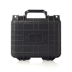 Durable Black Case for Secure Storage and Transport of Equipment in Isolated Environments