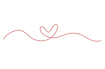Heart, love, romance or Valentine's Day Heart isolated on white background. Love icon. Valentine's Day sign or symbol. Vector illustration red heart love symbol