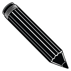 pencil isolated on white background