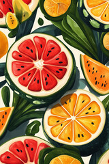 Summer-themed background
