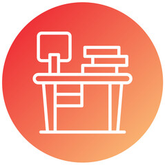 Vector Design Workspace Icon Style