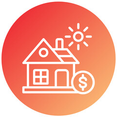 Vector Design House Payment Icon Style