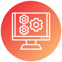 Vector Design Configuration Icon Style