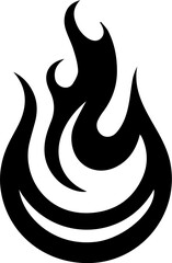 Flame Icons – Fire Symbol Silhouettes for Design and Branding