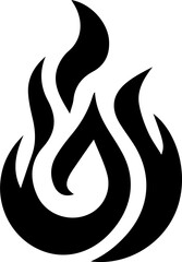 Flame Icons – Fire Symbol Silhouettes for Design and Branding