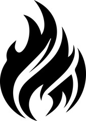 Flame Icons – Fire Symbol Silhouettes for Design and Branding