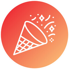 Vector Design Confetti Icon Style
