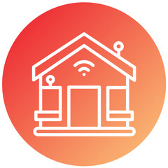 Vector Design Smart Home Icon Style