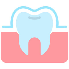 Enamel Teeth Icon