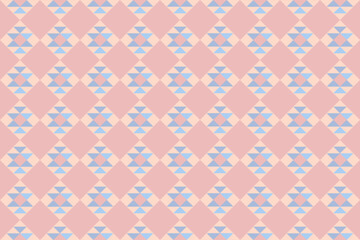 seamless geometric ikat pattern
