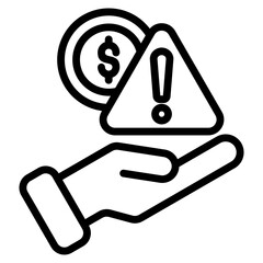 Risk Management Icon