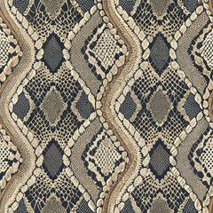 Seamless Geometric Pattern Design Digital Art Elegant Textiles Modern Aesthetic Close-Up View Creative Inspiration