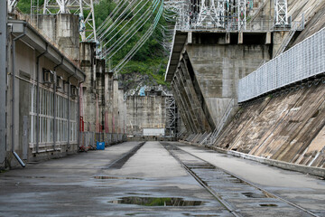 Zeyskaya hydroelectric power station.