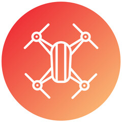 Vector Design Drone Icon Style