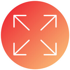 Vector Design Maximize Icon Style