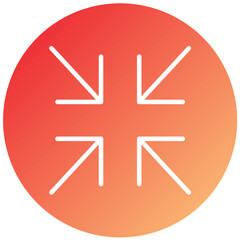 Vector Design Minimize Icon Style