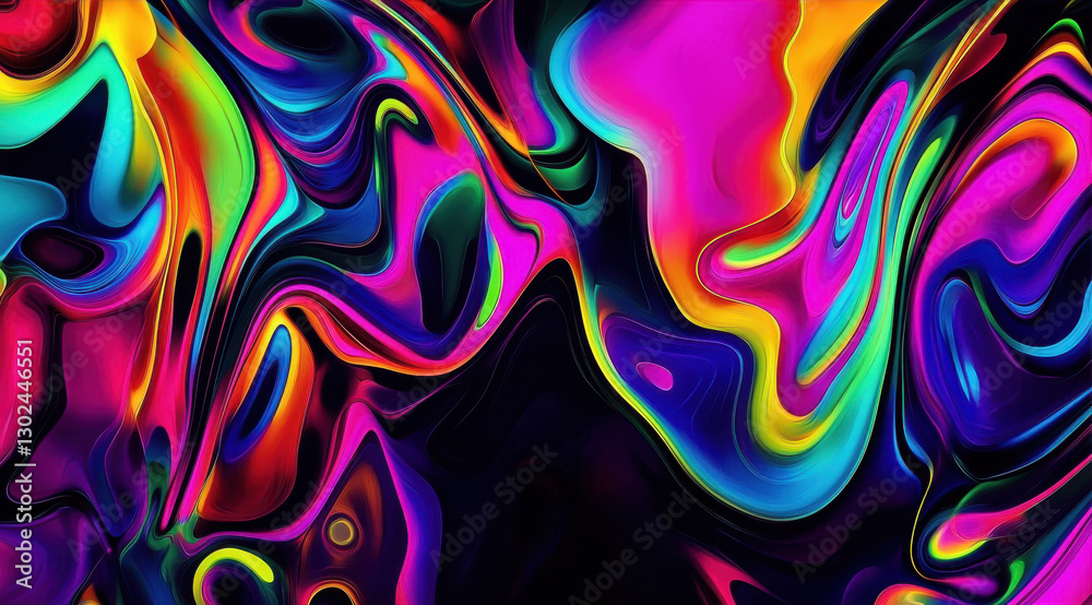 Canvas Prints generate an abstract digital art piece featuring
